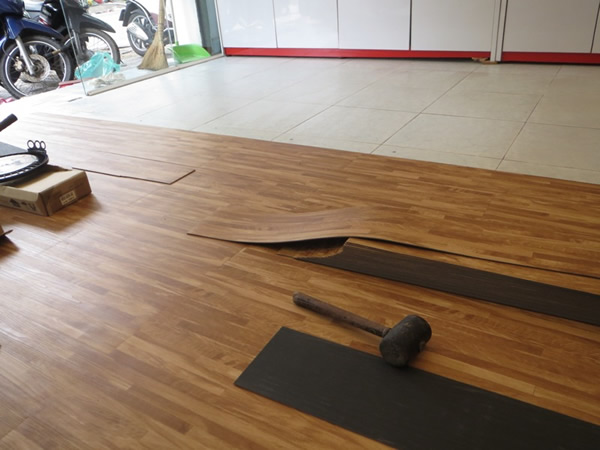 dịch vụ thi công sàn nhựa, bao giá sàn nhựa,hướng dẫn lắp đặt sàn nhựa