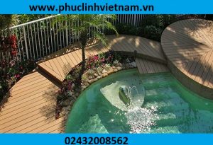 Lợi ích việc sử dụng sàn nhựa hèm khóa cho hồ bơi