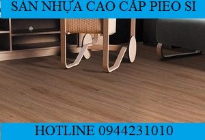 Sàn nhựa Pieo Si mã PLC 522, ứng dụng của sàn nhựa