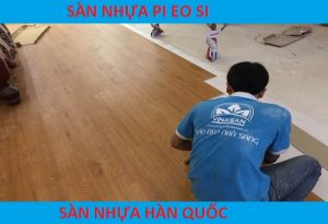 Sàn nhựa hèm khóa bề mặt NANO kháng khuẩn -PIEOSI