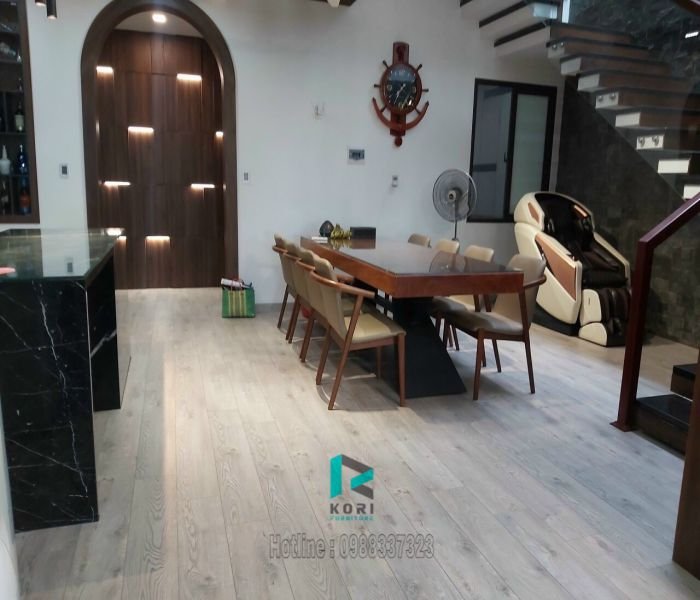 Sàn gỗ công nghiệp malaysia masfloor tại Phú Xuyên Hà Nội