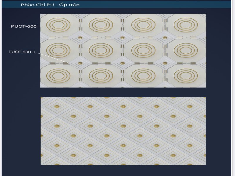 Phào Chỉ PU Mân Trần Tại Khánh Hòa