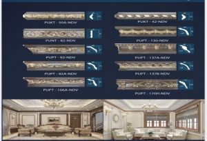 Phào Chỉ PU- Phào Chỉ Dát Vàng Tại Lai Châu