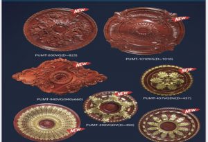 Phào Chỉ PU- Vân Gỗ Dát Vàng Tại Lào Cai