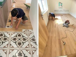 thi công sàn nhựa spc giá rẻ, báo giá thi công sàn nhựa spc, hướng dẫn thi công sàn nhựa,