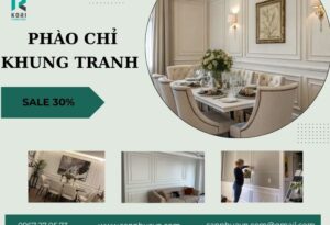 Phào Chỉ Khung Tranh PU, PS + 80 Mẫu Phào Chỉ Mới Nhất