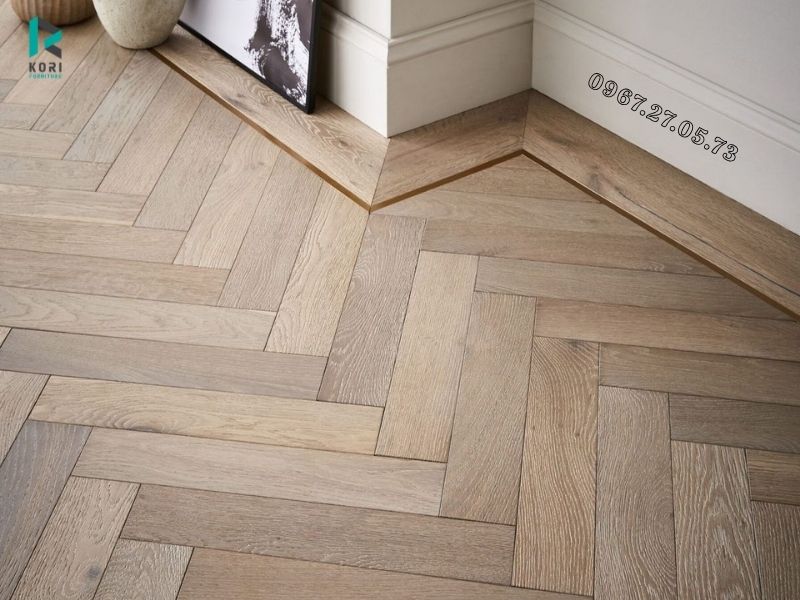 cách lát sàn gỗ xương cá công nghiệp