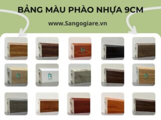 phào chân tường ps 9cm cao cấp
