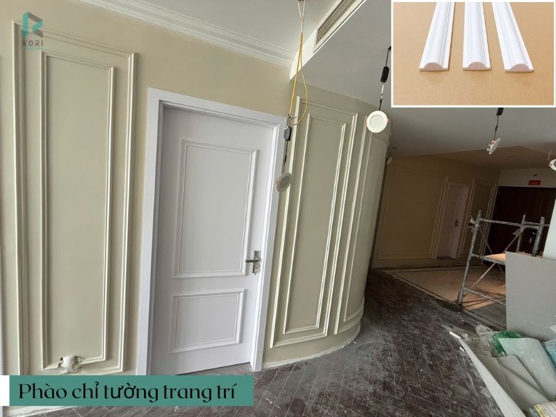 phào chỉ trang trí giá rẻ