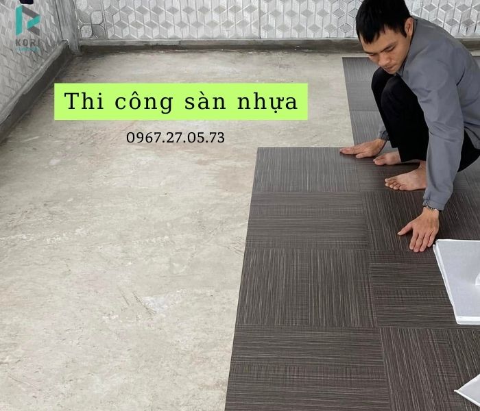 giá thi công sàn nhựa trọn gói